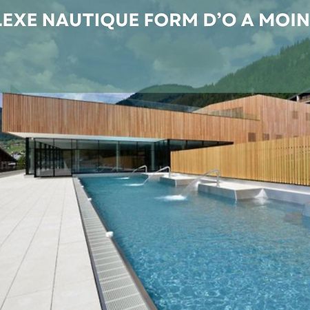 Chalet Les 4 Saisons - Ski, Parking Et Jardin Abondance Esterno foto