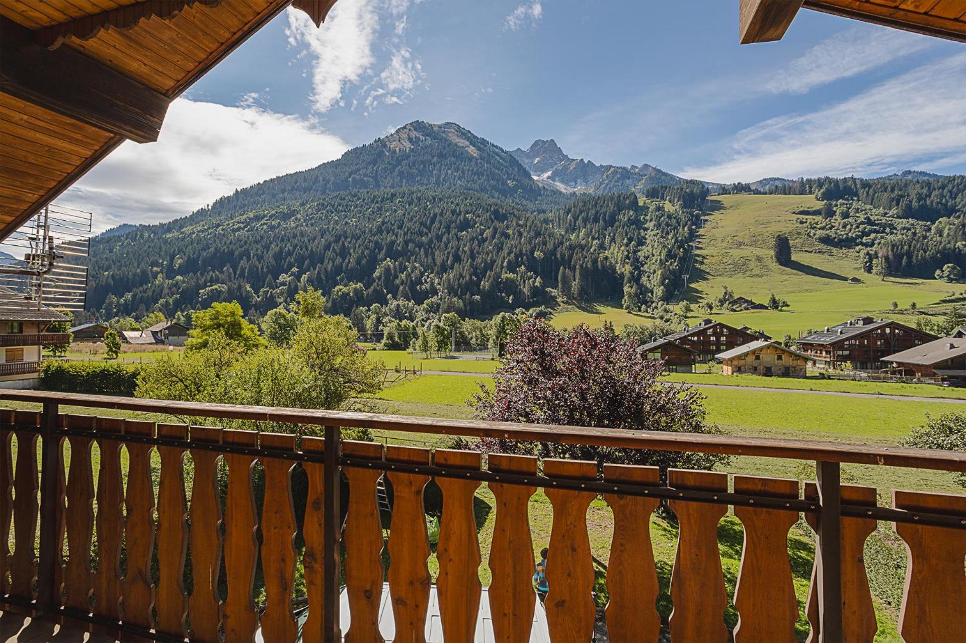 Chalet Les 4 Saisons - Ski, Parking Et Jardin Abondance Esterno foto