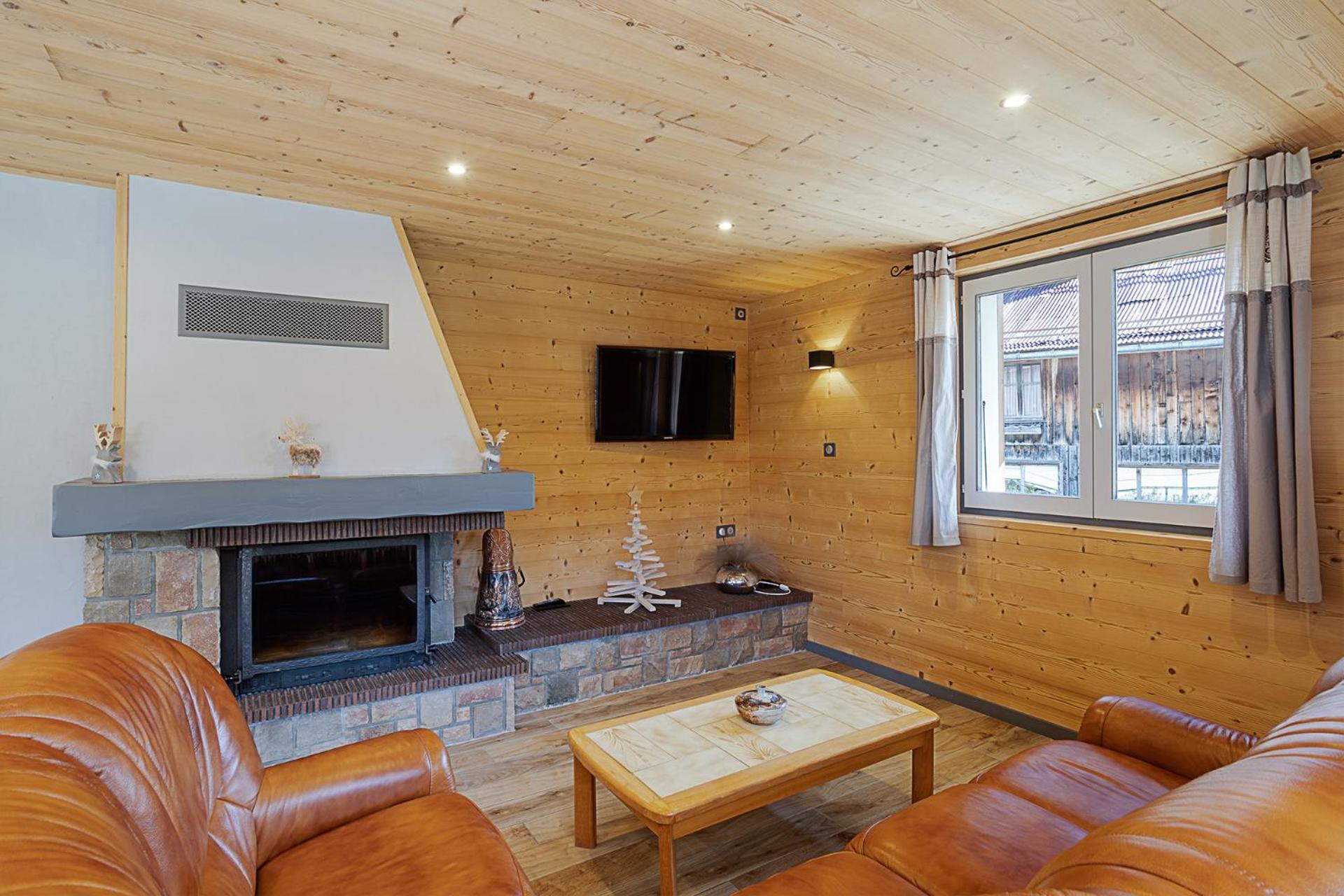Chalet Les 4 Saisons - Ski, Parking Et Jardin Abondance Esterno foto