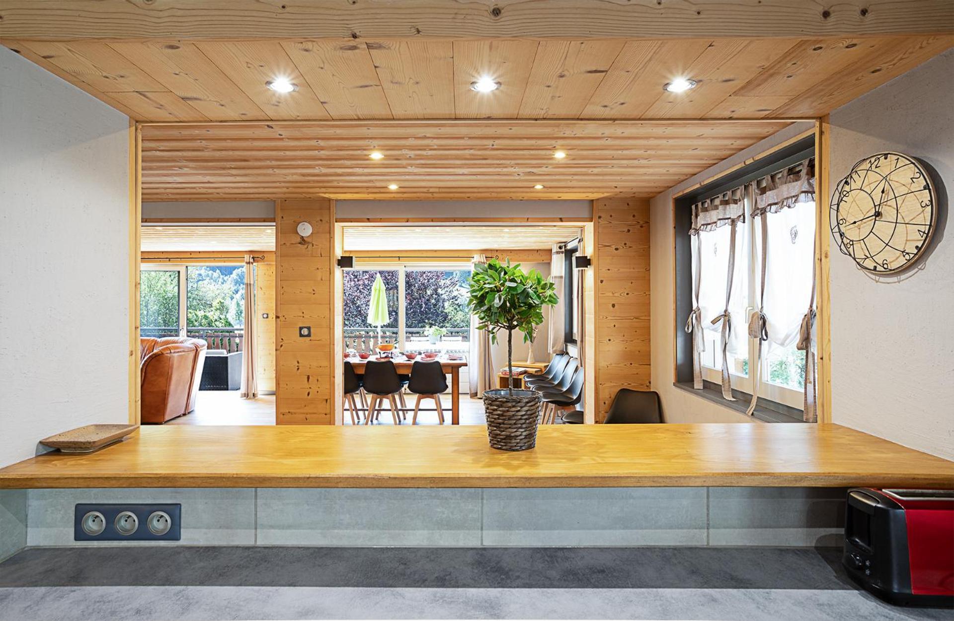 Chalet Les 4 Saisons - Ski, Parking Et Jardin Abondance Esterno foto