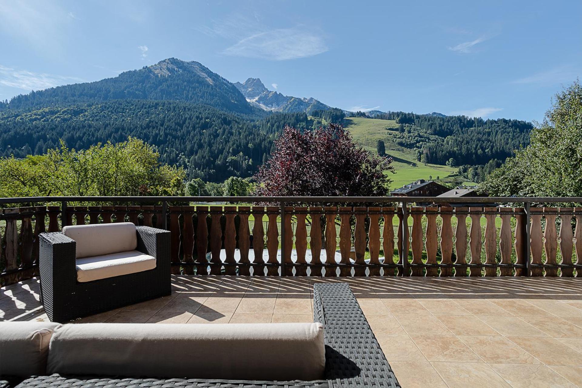 Chalet Les 4 Saisons - Ski, Parking Et Jardin Abondance Esterno foto