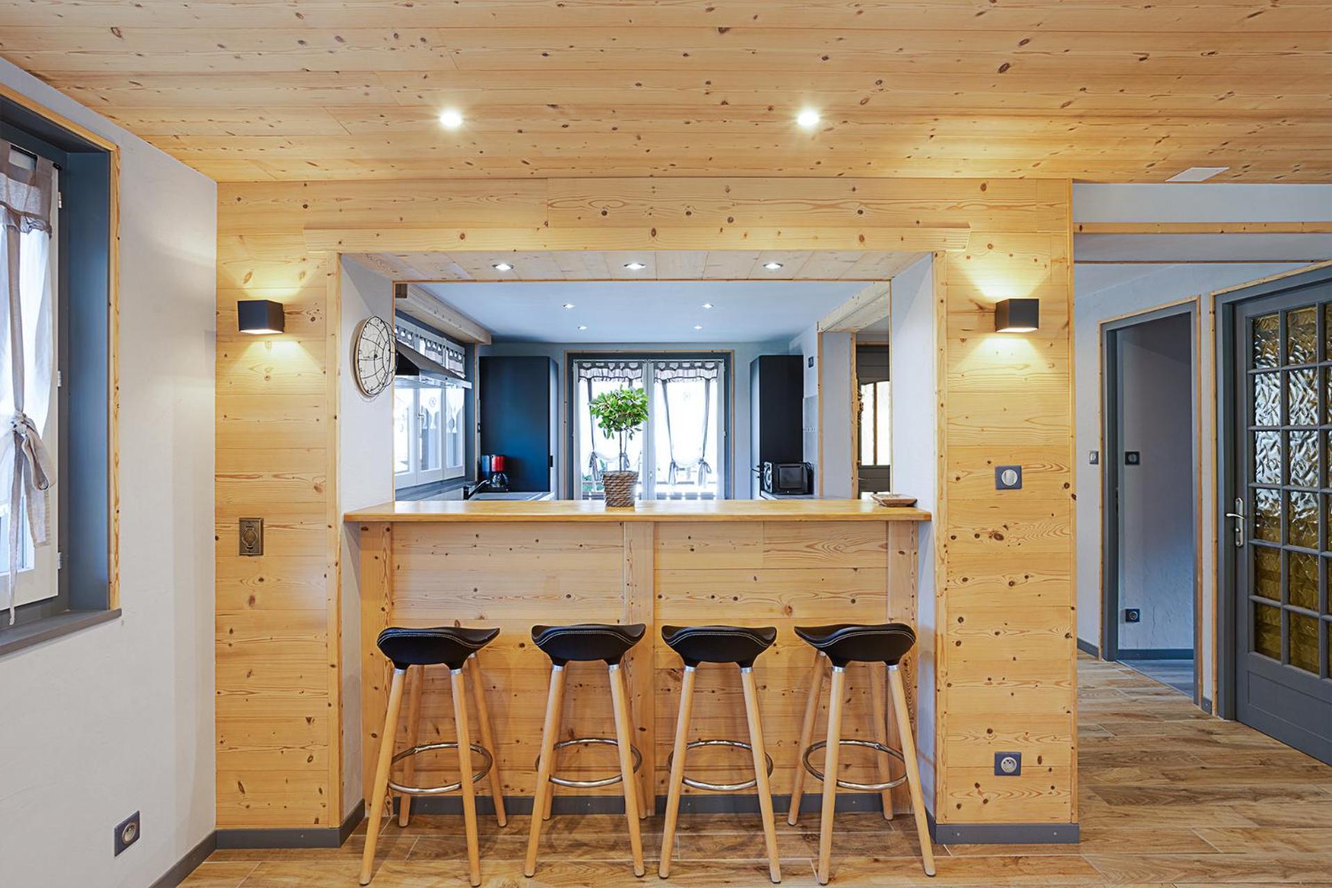 Chalet Les 4 Saisons - Ski, Parking Et Jardin Abondance Esterno foto
