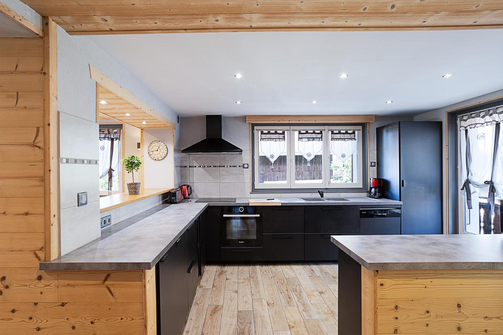 Chalet Les 4 Saisons - Ski, Parking Et Jardin Abondance Esterno foto