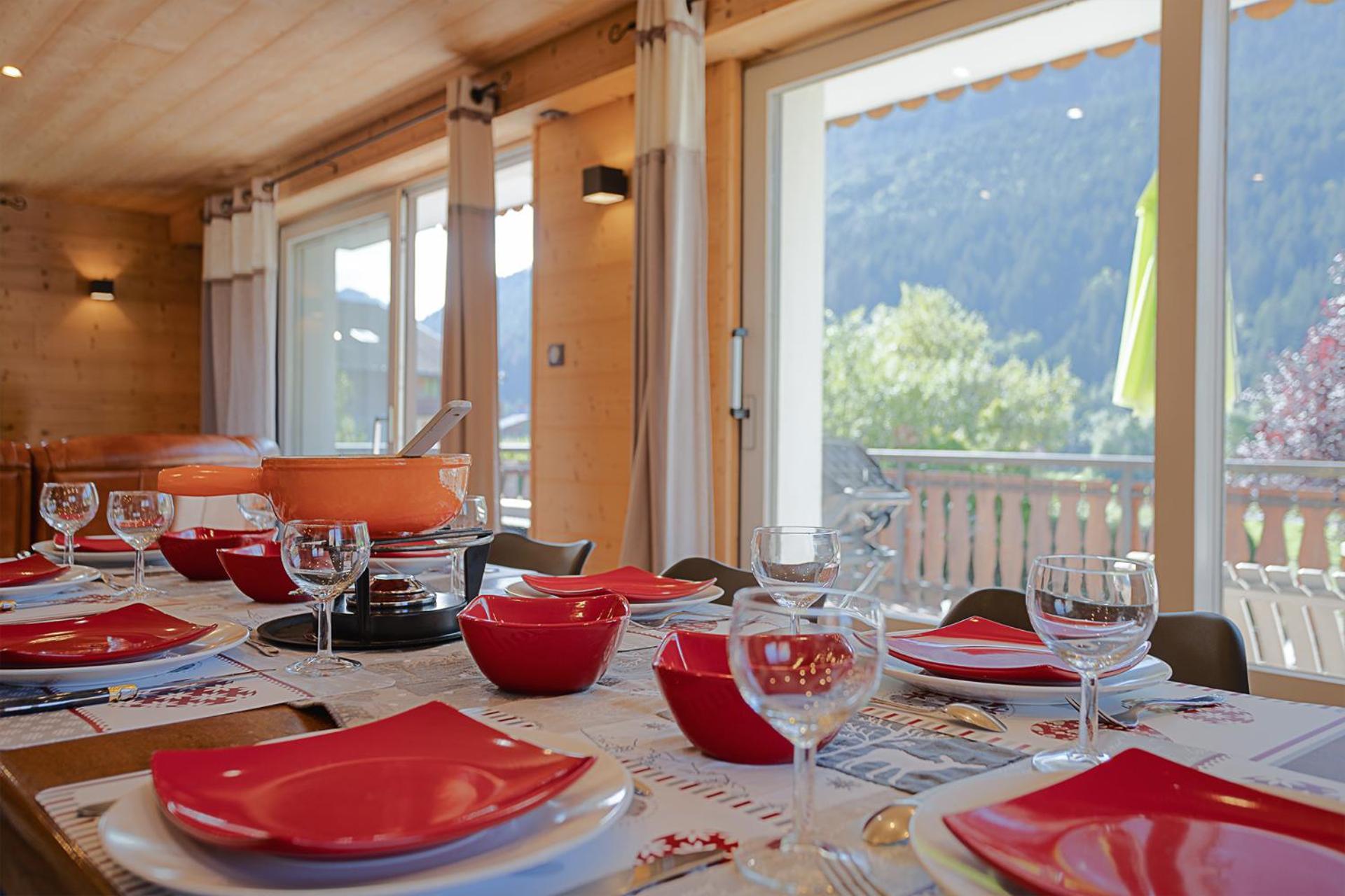 Chalet Les 4 Saisons - Ski, Parking Et Jardin Abondance Esterno foto